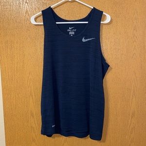 Navy Nike tank - Men’s M